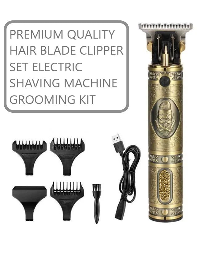 Vintage T9 Electric Professional Hair Clipper Hair Cutting Machine Trimmer