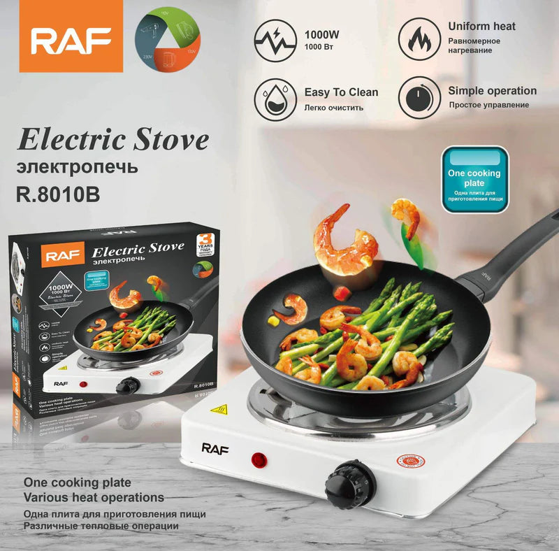 Electric Stove For Cooking, Hot Plate Heat Up In Just 2 Mins, Easy To Clean